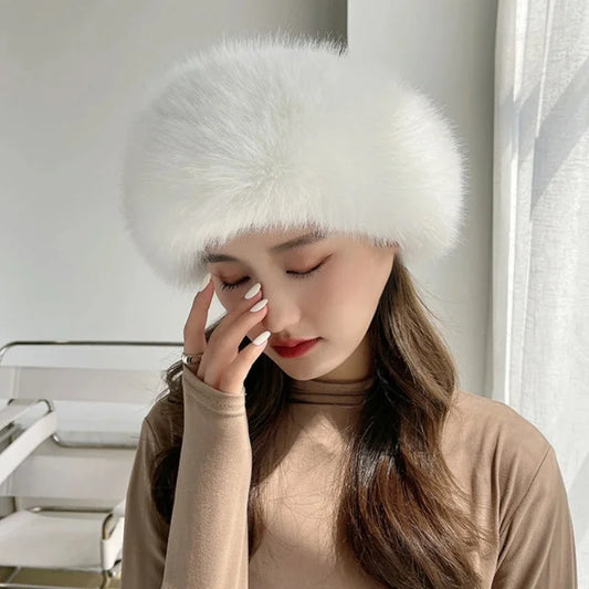 Women’s Faux Fur Bomber Hat